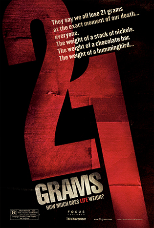 21 Grams (2003) น้ำหนัก รัก แค้น ศรัทธา