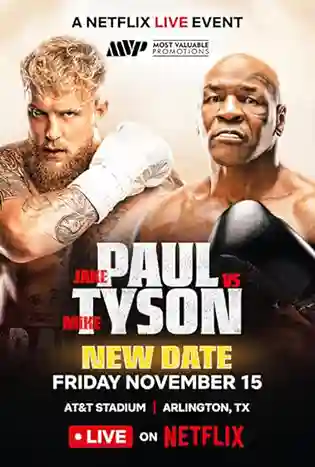 Jake Paul vs. Mike Tyson (2024) ศึกสะท้านโลก: เจค พอล ปะทะ ไมค์ ไทสัน